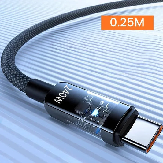 240W Ultra-Schnellladen mit intelligenter Temperaturkontrolle